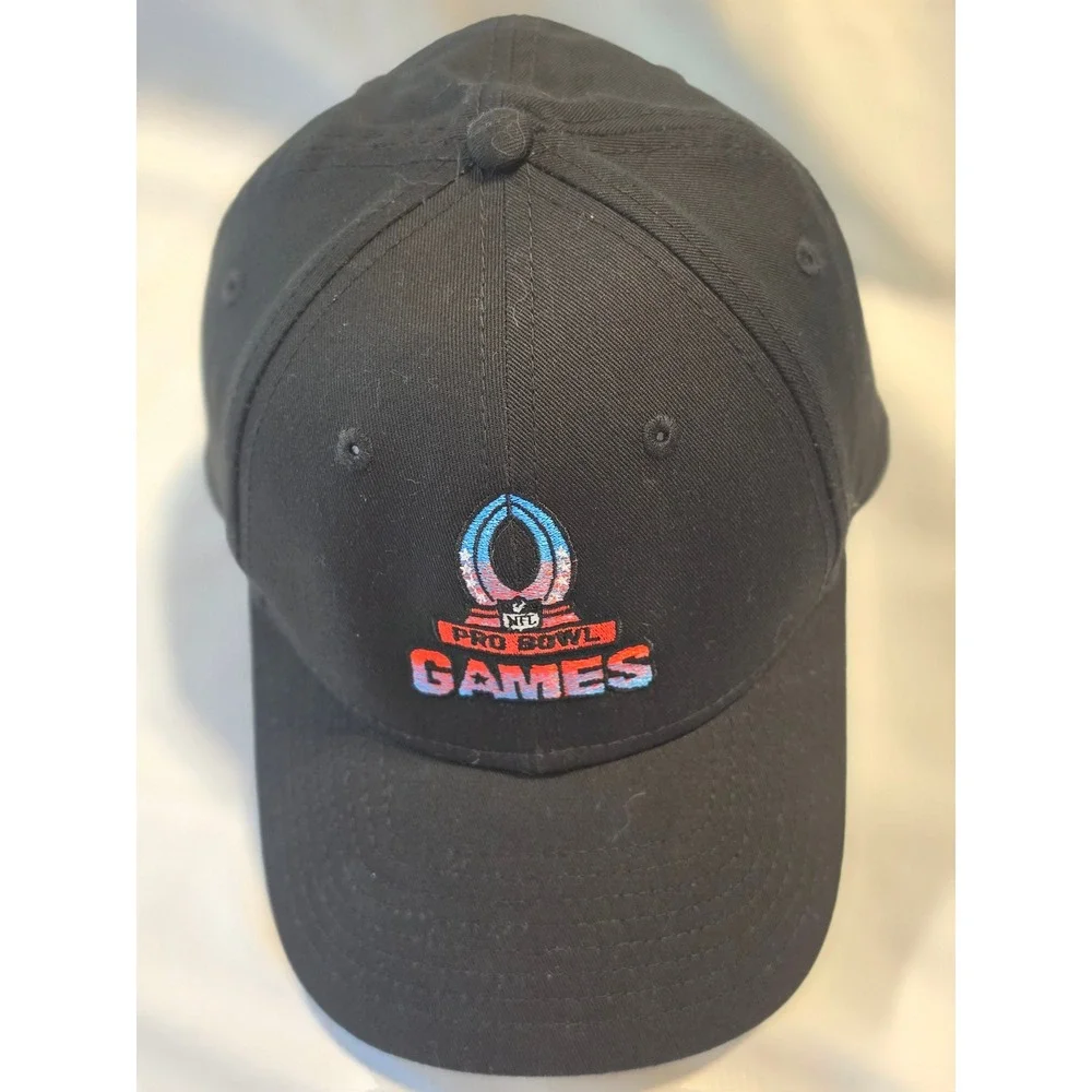 New Era NFL Pro Bowl‎ Games 9FORTY Adjustable Hat Black Mens Cap One Size